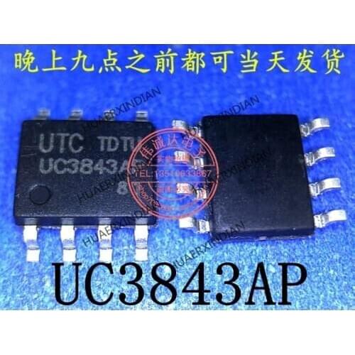 1Pieces New Original UC3843AP UC3843A UTC SOP-8 In Stock Real Picture