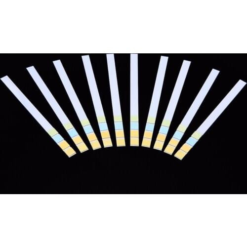 100 Strips 0-14 PH Test Paper Alkaline Acid Indicator Paper Water Liquid Saliva Soil Litmus Testing Measurement Kit Mayitr