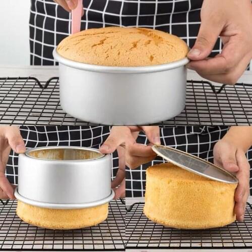 2/4/6/8/10 zoll Runde Live Unteren Kuchen Form Backform Brot Dekoration Nicht-stick home Ofen Backen Werkzeug Fach 1PCS