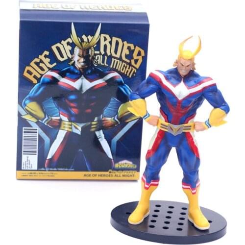 2019 My Hero Academia All Might Standing Powerful Form Ver. PVC Action Figure Izuku Midoriya Teacher Deku No Hero Collectible