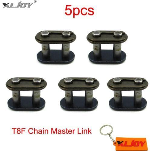 5x T8F Chain Spare Master Link For 2 Stroke 43cc 47cc 49cc Mini ATV Quad 4 Wheeler Dirt Super Pocket Bike Motorcycle Motocross