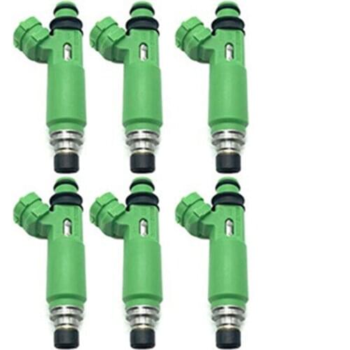 6x Fuel Injectors OEM 195500-3170 1955003170 MD332733 for Mitsubishi- Montero Sport 3.0L 6G72 1998-2003