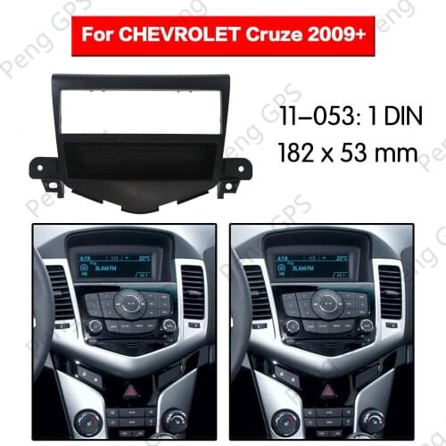 1 din Car Radio stereo Fitting Fascia installation For CHEVROLET Cruze 2009+ Fascias Mount Facia Mount Bezel Adapter Bezel trim