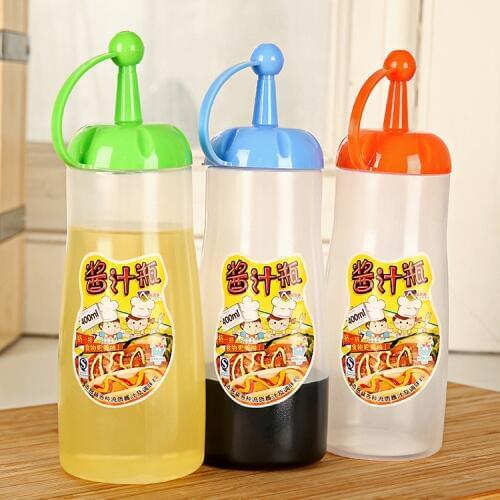 Kitchen oiler leakproof seal food vinegar pot seasoning sauce pot ketchup condiment bottles honey bottles