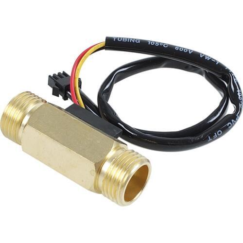 Hot 1/2PT Water Flow Sensor Switch Control Meter Flowmeter 1.5-30L/min