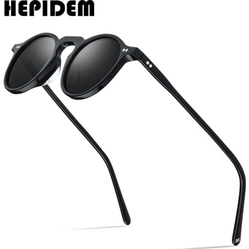 Женские солнцезащитные  круглые очки Hepidem China At AliExpress