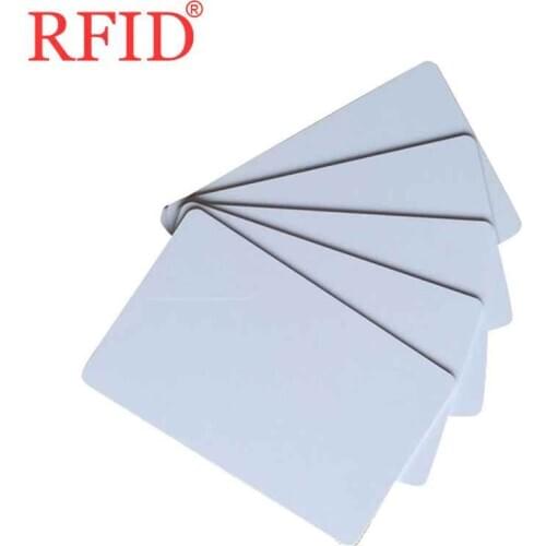 ID 125khz T5577 Rewritable Duplicator Copy Blank Card RDID Token Tag Management System Access Control Porta Chave Card 100pcs