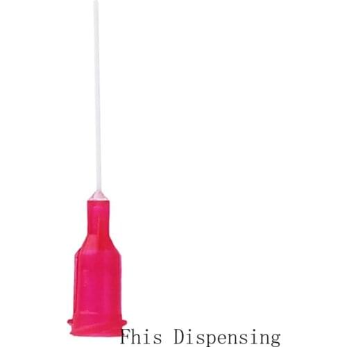 Glue Dispensing Needle Tube Length 25mm 1 Inch PP Flexible Needle 25G Pack of 20