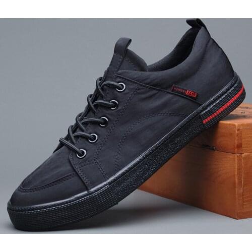 2021 New Canvas Mens Vulcanize Shoes Spring Tide Joker Simple Shoe Summer Breathable Casual Designer Mens Loafers S20230