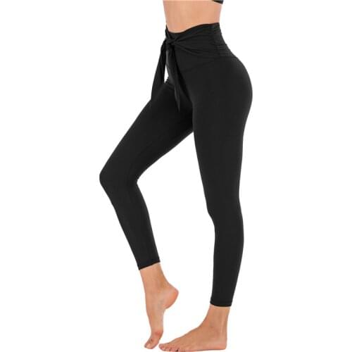 NWT Women Squat Proof Leggings High Waist Workout Fitness Butter Soft Nylon Training Yoga Sport Leggings