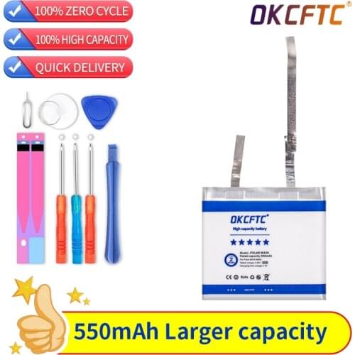 OKCFTC 550mAh Battery for POLAR M430 M400 GPS Sports Watch New Li-Polymer Rechargeable Accumulator Replacement Batteries