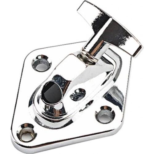 Drum Leg Base Instrument Parts Anti-rust Metal Smooth Surface Guitar Bottom Base for Music Lover Drum Leg Base Instrument Parts