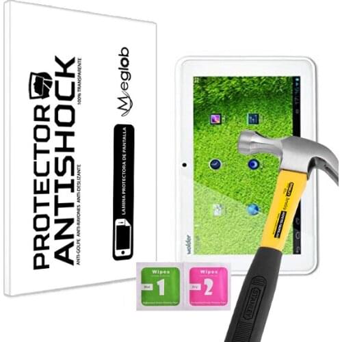 Screen protector Anti-Shock Anti-scratch Anti-Shatter compatible with Tablet Wolder miTab Sky