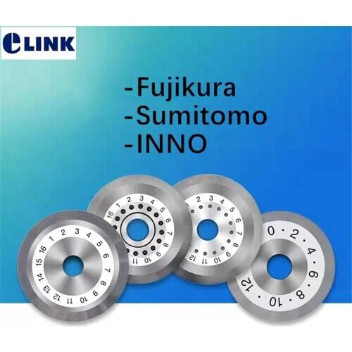 Fiber cleaver blade replacement 12/16/24 plane for Fujikura Sumitomo INNO optical Cutter Wheel cutting blade Free Shipping ELINK