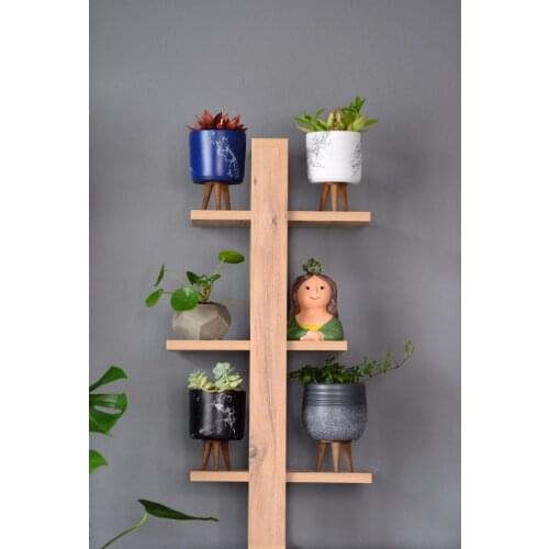 Natural Pine Color Wood Rack