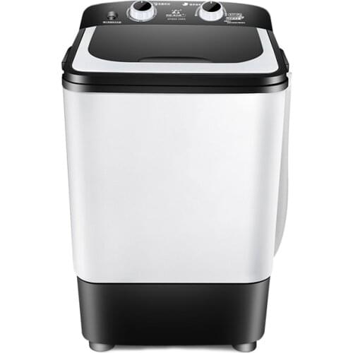 Single Barrel Washing Machine, Mini Washing Machine, Small Baby and Baby Household Semi-automatic Dehydration and Drying