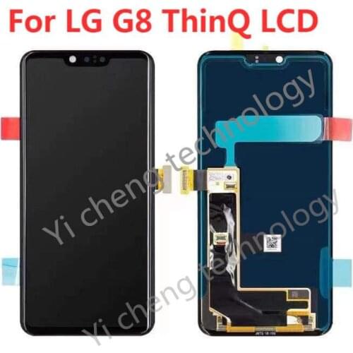 6.1" LCD For LG G8 ThinQ LMG820QM7 G820UMB LMG820UM0 G820 LCD Display Touch Screen Digitizer Glass Assembly