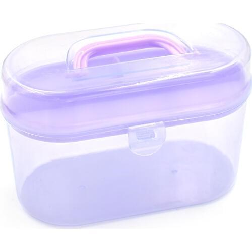 1PCS/LOT. Acrylic box. Sewing kit. Storage supplies. Needle collector.storage Button packaging