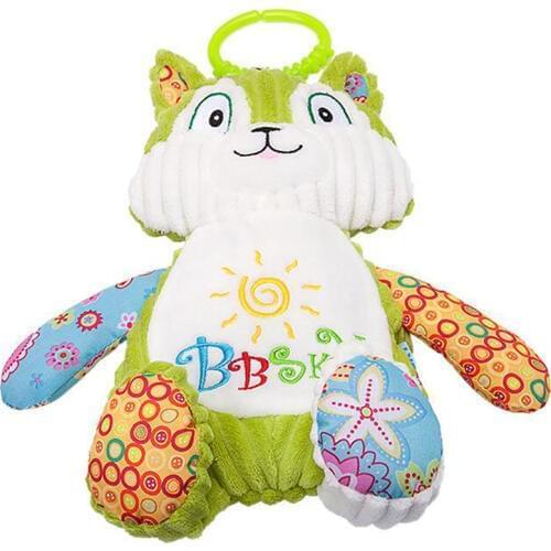 1 Cute Squirrel Plush Toys Children Brown/Green Animals Cotton Stuffed Toys Doll Children Gift Stuffed Animals Cushion Pillow