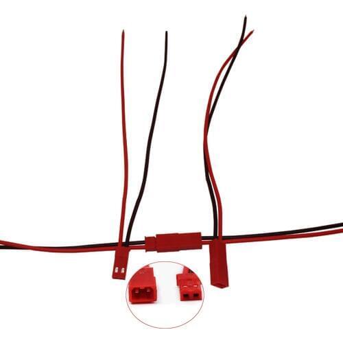 100 Pairs 2 Pin JST Plug Cable Male/Female Connector For RC BEC Battery Helicopter DIY FPV Drone QuadcopterFree Shipping