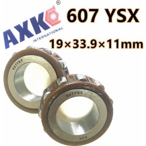 2019 Hot Sale Sale Steel Ball Bearing Rolamentos Axk 607 607ysx Without Collar Bearing 19*33.9*11mm 19x33.9x11mm
