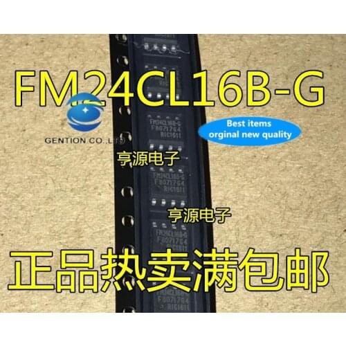 30pcs 100% orginal new real stock FM24CL16B FM24CL16BG SOP - 8 - G non-volatile ferroelectric memory
