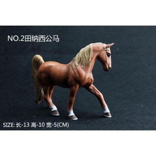 Wild animal world eight thousand wild horse racing foal crafts ornaments retro cabinet office and decor minimalist room Home