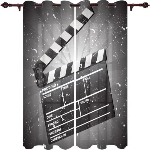 Movie Film Mottled Large Curtains For Living Dining Modern Simple Curtains Finished Curtains For Dining Room Bedroom