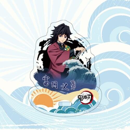 Demon Slayer Kimetsu no Yaiba Kochou Kamado Tanjirou Anime Acrylic Stand Figure Desktop Decor Collection Model Toy Doll Gifts