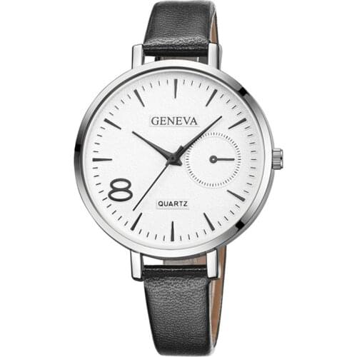 Gogoey Ladies Watch With Leather Strap