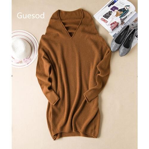 Guesod Fashionable Knitted Dresses