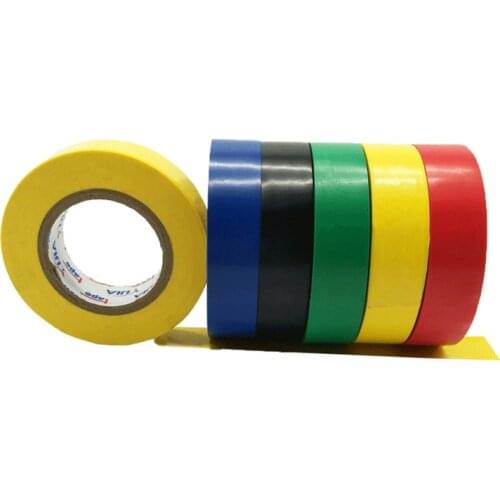 Insulation Tape Plastic Electrical Waterproof PVC Tape Red Black Self Adhesive