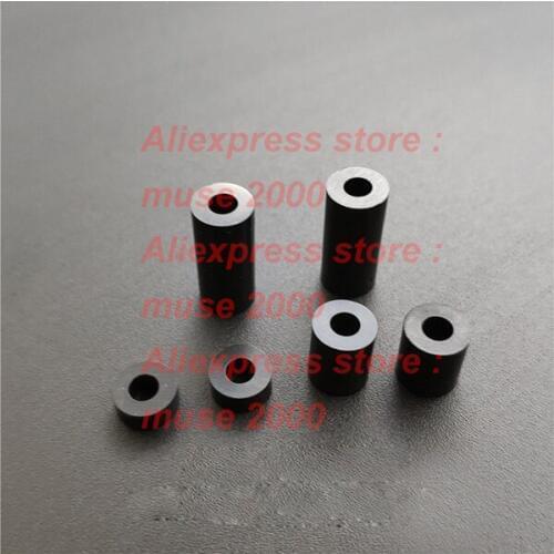 M4 height 2-10 mm Dia * heigh ABS plastic Spacer PCB board suport spacer hollow electronic Support isolation standoff washer