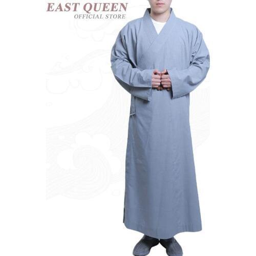 Buddhist monk robes clothing costume shaolin monk clothing buddhist monk clothes uniform meditation clothing KK2261 Y