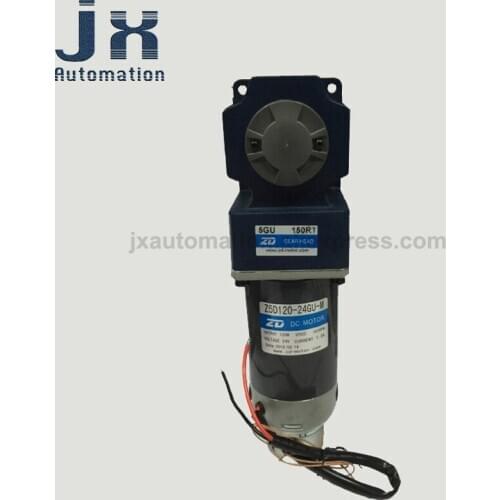 24V/120W ZD DC Brake Motor Z5D120-24GU-M-5GU150RT Worm Gear Right Angle Motor