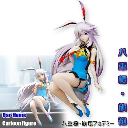 Car Interior Decoration Personality realistic characters cartoon Yae Sakura Japanese Girl Home & Auto Accessories model BCY-2