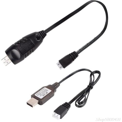 Univers 7.4v Charger 2000mA /1000mA/500mA XH-3P 2S Li-ion Electric RC Toys Aircraft Car Drone Robot Tank USB Charger O09 20
