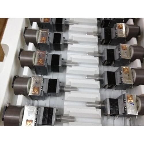 1pcs ALPS RK16312MCL1TA double with lamp with remote motor potentiometer B100K 6 feet