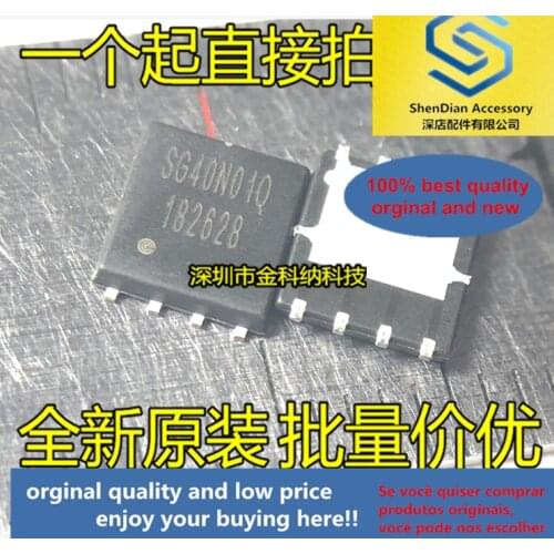 10pcs only orginal new SG40N01Q MOS tube Hashboard N-channel 40A 100V SMD QFN8