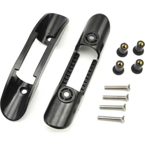 2 pieces of kayak canoe safety rope with paddle seat buckle clip screw and nut set with screw and nut