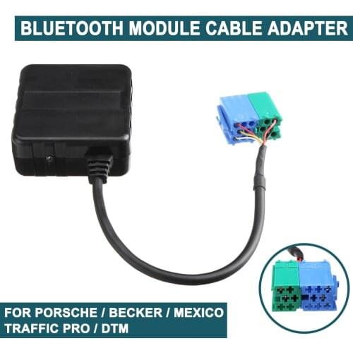 AUX Cable Adapter For Porsche Becker Mexico Traffic Pro DTM HIFI Audio Car bluetooth 5.0 Module Radio Stereo