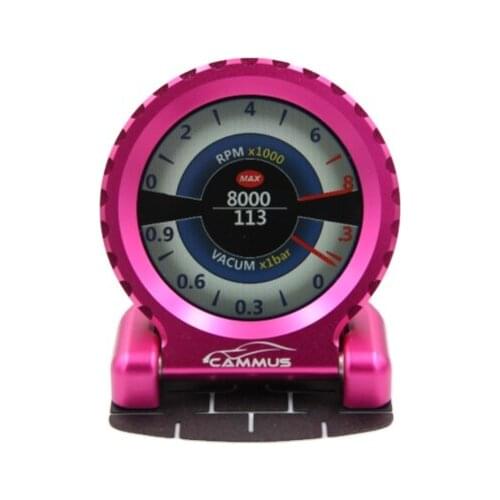 Cammus auto meters lcd meter oil pressure driving data connecting pressure sensor exactly reading LCD gauge