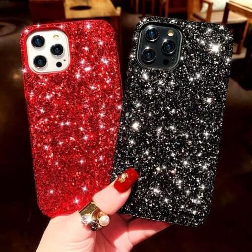 Bling Glitter Shining Sequins Case For OPPO A9 2020 Cover A59 A57 A83 A3S A5S A7 F9 F11 R17 F15 A91 A8 A92S A53 Reno 2Z Realme X