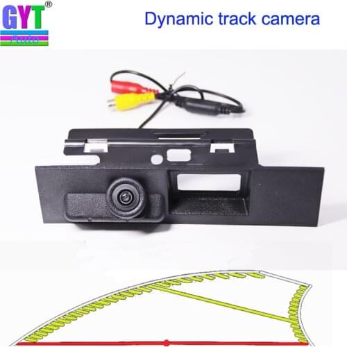 Dynamic Trajectory Tracking car Rear view Backup Reverse Camera for 2017 Ford Mondeo Parking Assistance