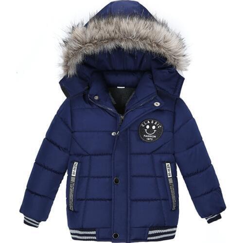 Baby Girls Boys Jacket Hooded Warm Outerwear For Boy Down Coat Padded-Cotton Suit Outwear Kids Clothes Snowsuit Parka Outfits