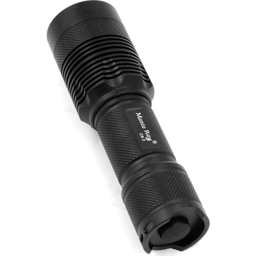 Manta Ray C8.2 Black Flashlight Host with 7mm hole or 10mm hole OP/SMO Reflecor