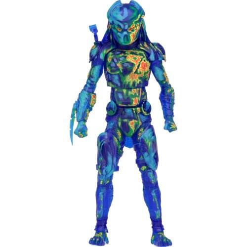 NECA the Predators Thermal Vision Fugitive Predator PVC Action Figure Collectible Model Toy