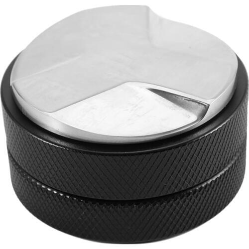 New Espresso 58Mm Coffee Distributor Leveler Tool Macaron Coffee Tamper With Three Angled Slopes-Black