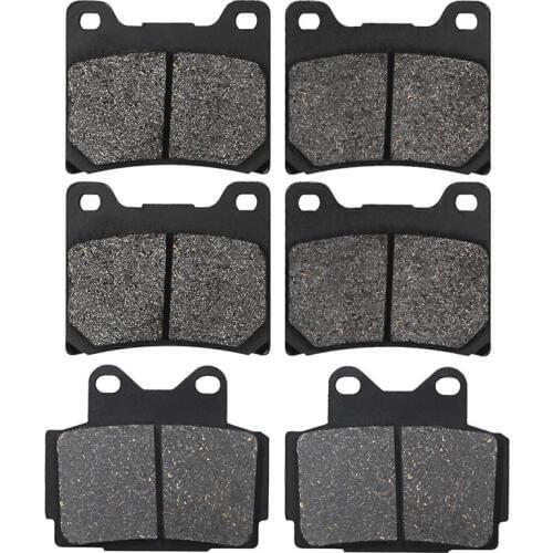 Motorcycle Front and Rear Brake Pads for Yamaha FZ400 FZ 400 N 1985 FZR400 FZR 400 Genesis 1986 FZ600 FZ 600 1987-1988