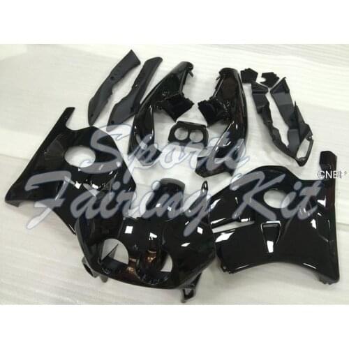 Plastic Fairings for CBR 250 RR 1990 - 1994 MC22 Black Bodywork CBR 250 RR 1991 Fairings CBR 250 RR 1991